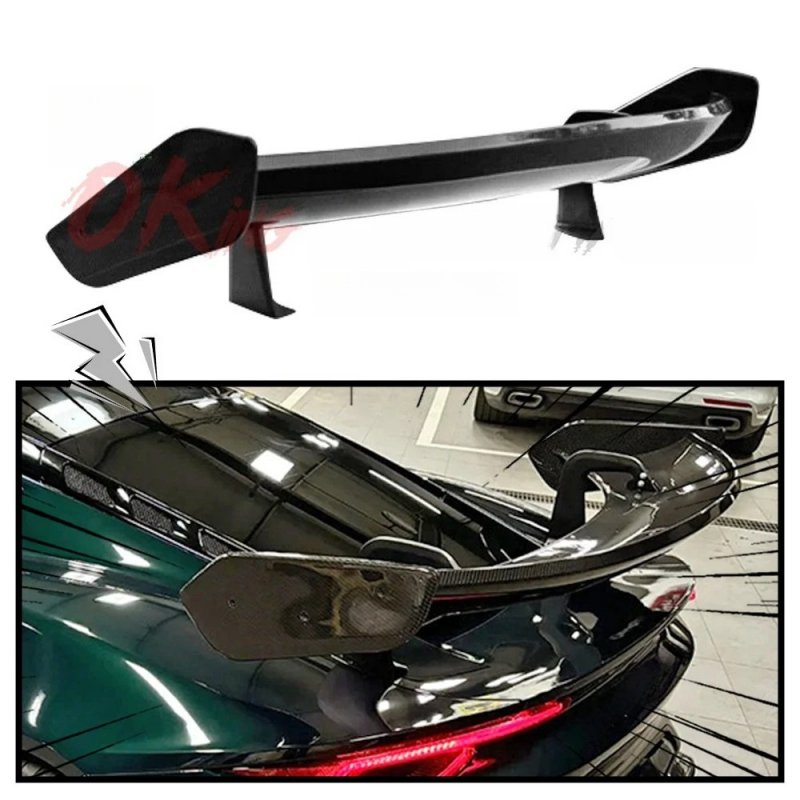 GT4 Emira Style Dry Carbon Fiber Rear Spoiler Wing for Lotus Emira